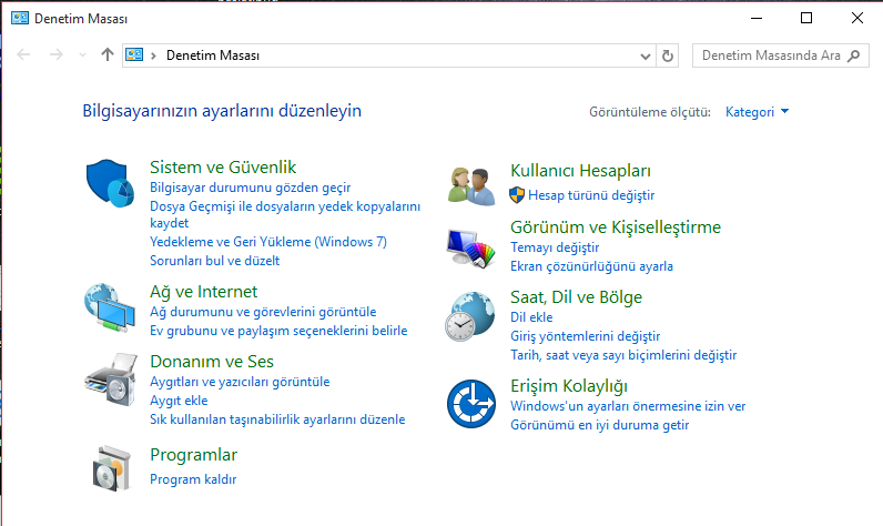 Windows-10-Denetim-masası