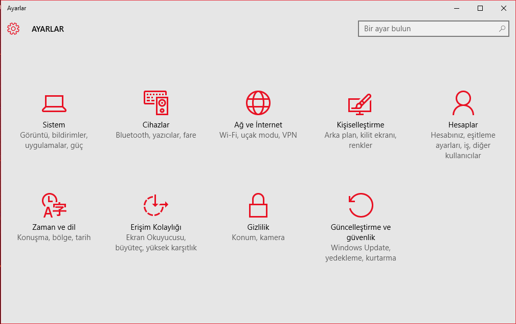 windows-10-ayarlar