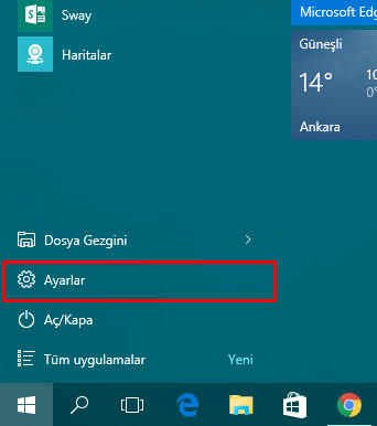 Windows 10 da Arka Planda Çalışan Uygulamaları Durdurmak-2